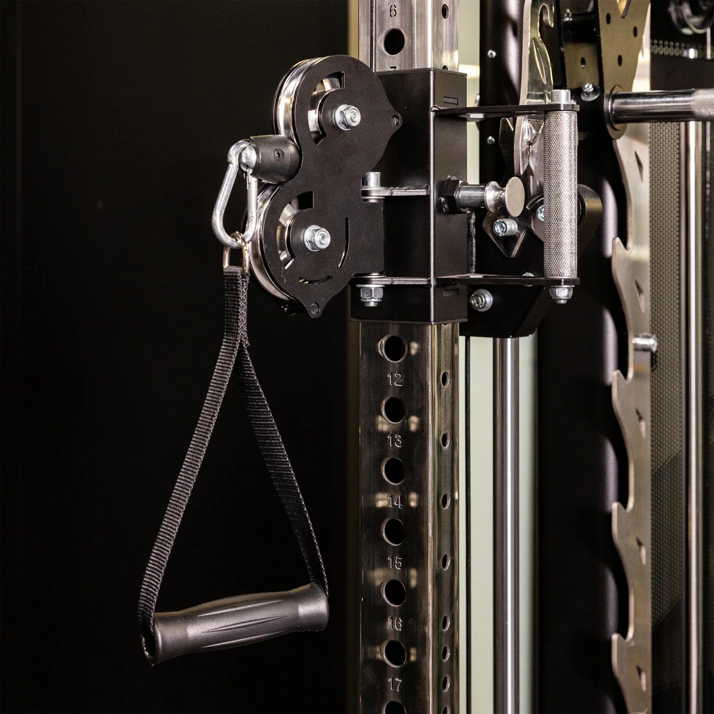 Jacked up Power Rack EVOLUTION All-Inclusive Functional Trainer Cable Crossover Cage Home Gym W/ Smith Machine