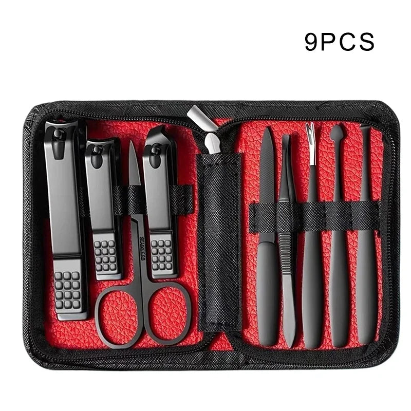 9/40Piece in 1 Manicure Set Pedicure Tools Set Nail Grooming Kit for Women Mens, Nail Manicure Kit Foot Hand Care Kit