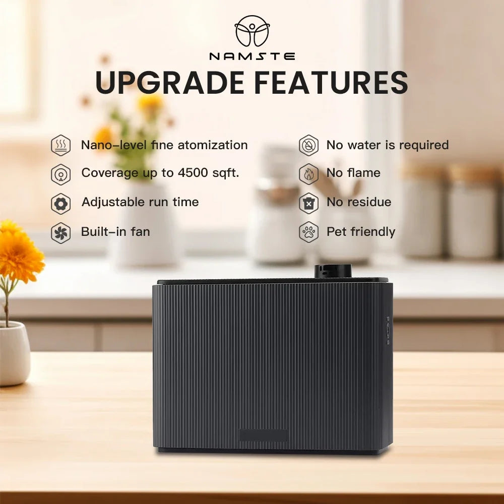 NAMSTE 4000m³ Electric Smart Aroma Diffuser Bluetooth Fragrance diffuser Essential Oils For Home Hotel Spa HVAC Air Freshener