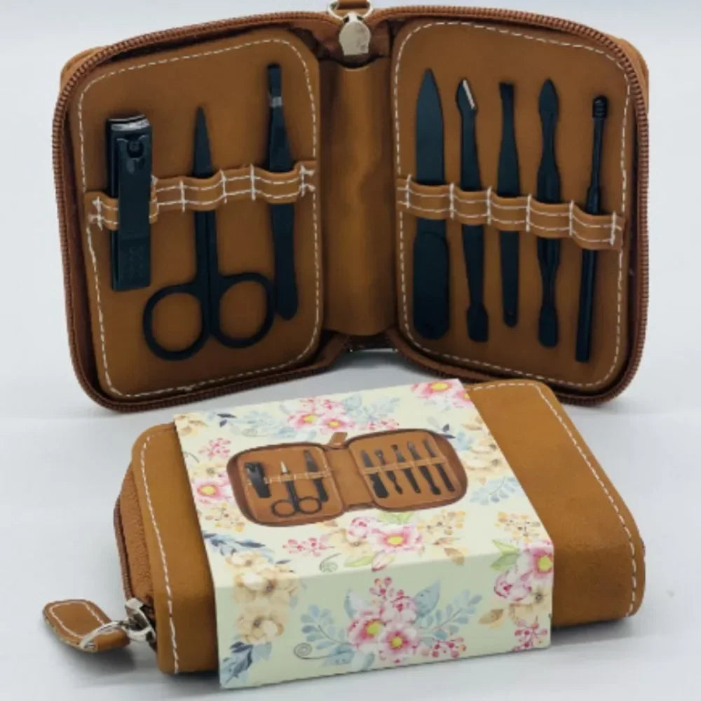 8/32pcs Manicure Set Professional Pedicure Kit Nail Scissors Grooming Kit Stainless Steel Manicure Cutters Nail Beauty Tools