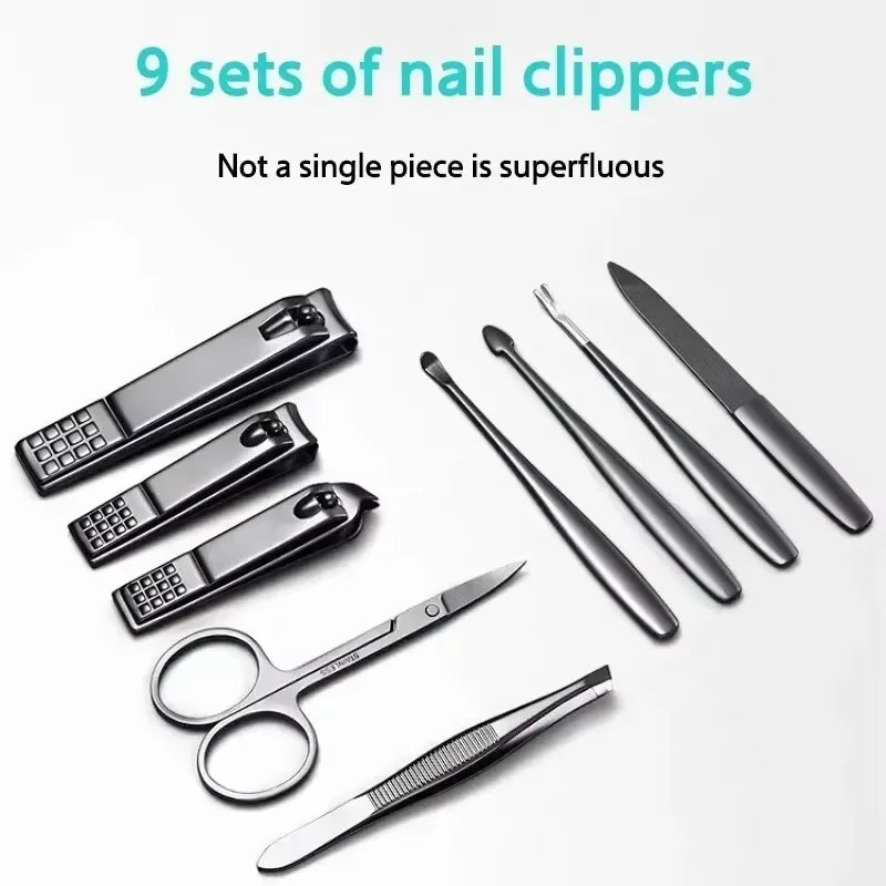 9/40Piece in 1 Manicure Set Pedicure Tools Set Nail Grooming Kit for Women Mens, Nail Manicure Kit Foot Hand Care Kit