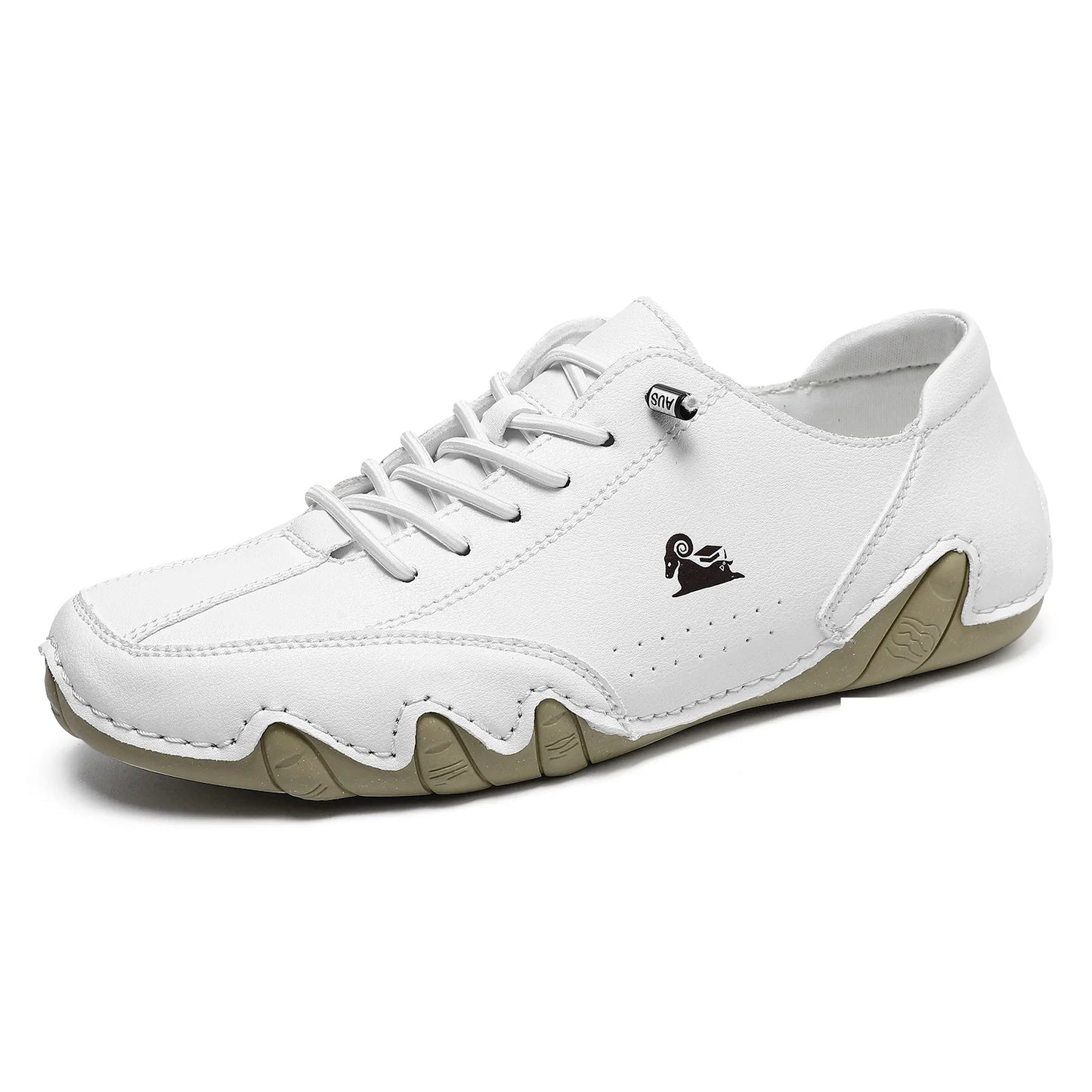 Men Casual Outdoor Fashion Sneakers Soft Leather Sneakers High Top Luxury Men Classic Walking Shoes Winter Motocross Boots 35-50