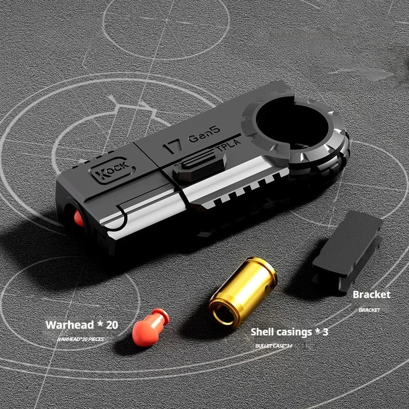 Fidget Roller Pistol Guns Eject Stress Relief Toy Edc Stan Gun Best Spinner Mechanical Pushing Sensory Cool Stuff Lure Adults