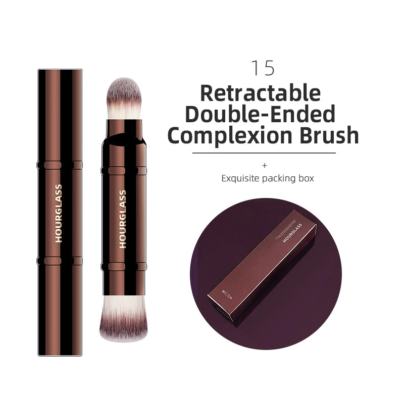 Makeup Brushes Powder Foundation Concealer Blusher Bronzer Eye Shadow Eyebrow Eyeliner Sculpting Brush