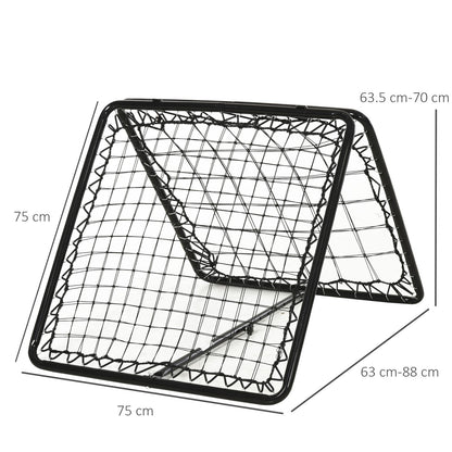 Adjustable Angle Double Sided Rebounder Soccer Goal Net Football Training Set