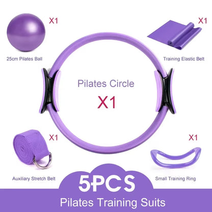 Home Pilates Magic Circle Fitness Resistance Yoga Ring Gym Workout Accessories