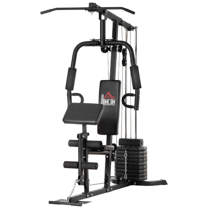 Multifunction Home Gym Machine with 45Kg Weight Stack, for Full Body Workout