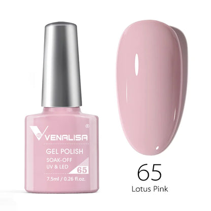 Venalisa Fashion Bling 7.5ml Nude Color Series Soak Off UV LED Nail Gel Polish Cosmetics Nail Manicure Gel Polish Nail Varnish