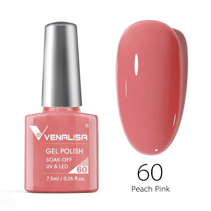 Venalisa Fashion Bling 7.5ml Nude Color Series Soak Off UV LED Nail Gel Polish Cosmetics Nail Manicure Gel Polish Nail Varnish