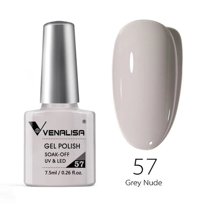 Venalisa Fashion Bling 7.5ml Nude Color Series Soak Off UV LED Nail Gel Polish Cosmetics Nail Manicure Gel Polish Nail Varnish