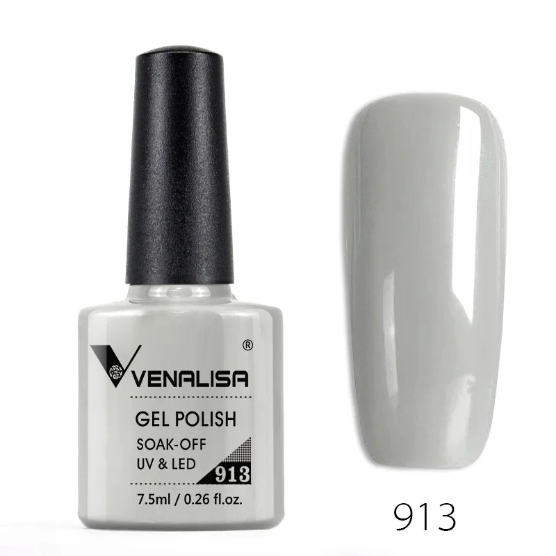 Venalisa Fashion Bling 7.5ml Nude Color Series Soak Off UV LED Nail Gel Polish Cosmetics Nail Manicure Gel Polish Nail Varnish