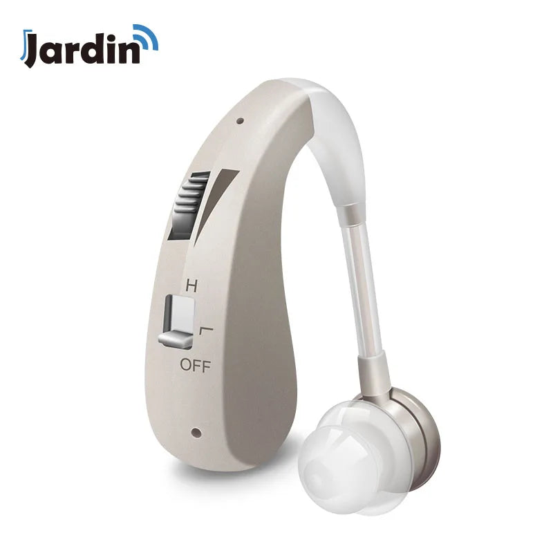 Rechargeable Hearing Aids Audifonos for Deafness/Elderly Adjustable Micro Wireless Mini Size Hearing Aid Ear Sound Amplifier
