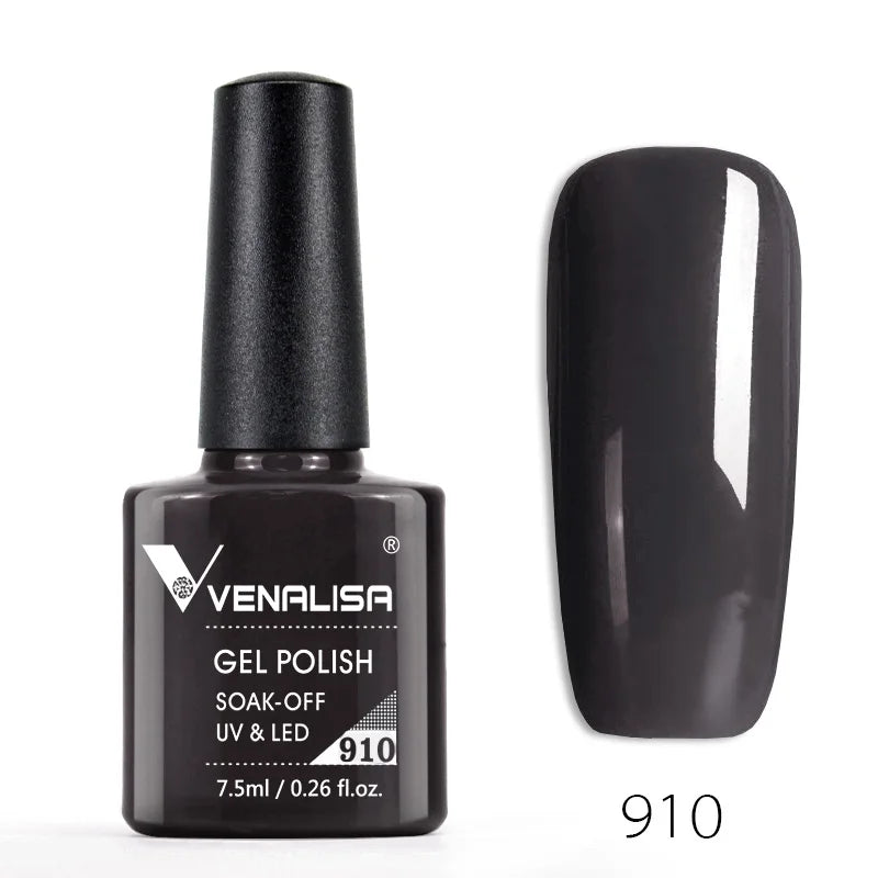 Venalisa Fashion Bling 7.5ml Nude Color Series Soak Off UV LED Nail Gel Polish Cosmetics Nail Manicure Gel Polish Nail Varnish