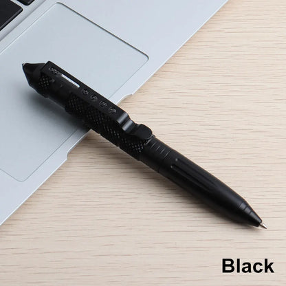 1/8Pcs Tool Pens Multi-functional Pen Tactical Tungsten Steel Rotating Unisex Pen Window Glass Metal Ballpoint Multifunctional