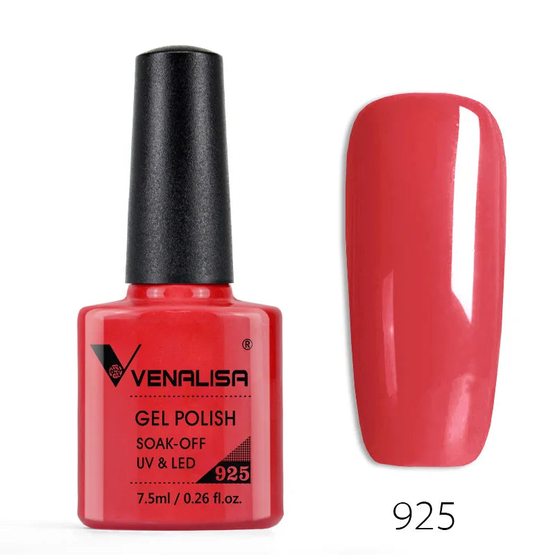 Venalisa Fashion Bling 7.5ml Nude Color Series Soak Off UV LED Nail Gel Polish Cosmetics Nail Manicure Gel Polish Nail Varnish
