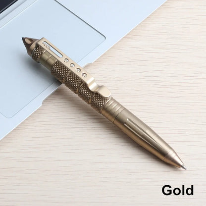 1/8Pcs Tool Pens Multi-functional Pen Tactical Tungsten Steel Rotating Unisex Pen Window Glass Metal Ballpoint Multifunctional