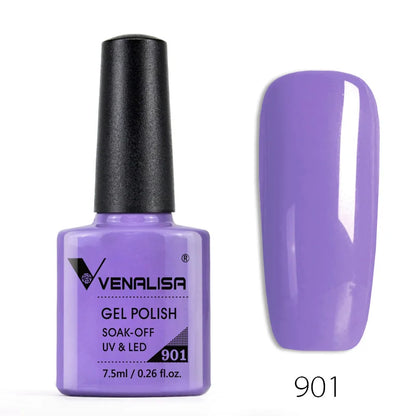 Venalisa Fashion Bling 7.5ml Nude Color Series Soak Off UV LED Nail Gel Polish Cosmetics Nail Manicure Gel Polish Nail Varnish
