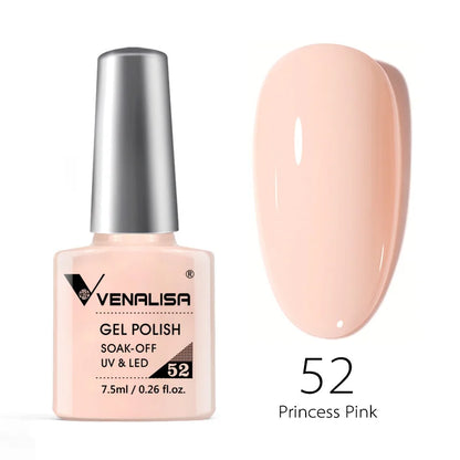 Venalisa Fashion Bling 7.5ml Nude Color Series Soak Off UV LED Nail Gel Polish Cosmetics Nail Manicure Gel Polish Nail Varnish