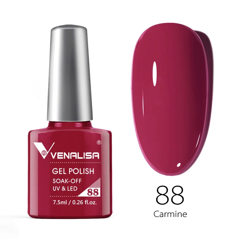 Venalisa Fashion Bling 7.5ml Nude Color Series Soak Off UV LED Nail Gel Polish Cosmetics Nail Manicure Gel Polish Nail Varnish