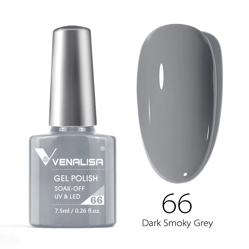 Venalisa Fashion Bling 7.5ml Nude Color Series Soak Off UV LED Nail Gel Polish Cosmetics Nail Manicure Gel Polish Nail Varnish