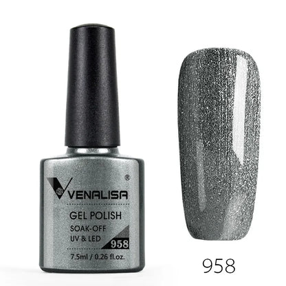 Venalisa Fashion Bling 7.5ml Nude Color Series Soak Off UV LED Nail Gel Polish Cosmetics Nail Manicure Gel Polish Nail Varnish