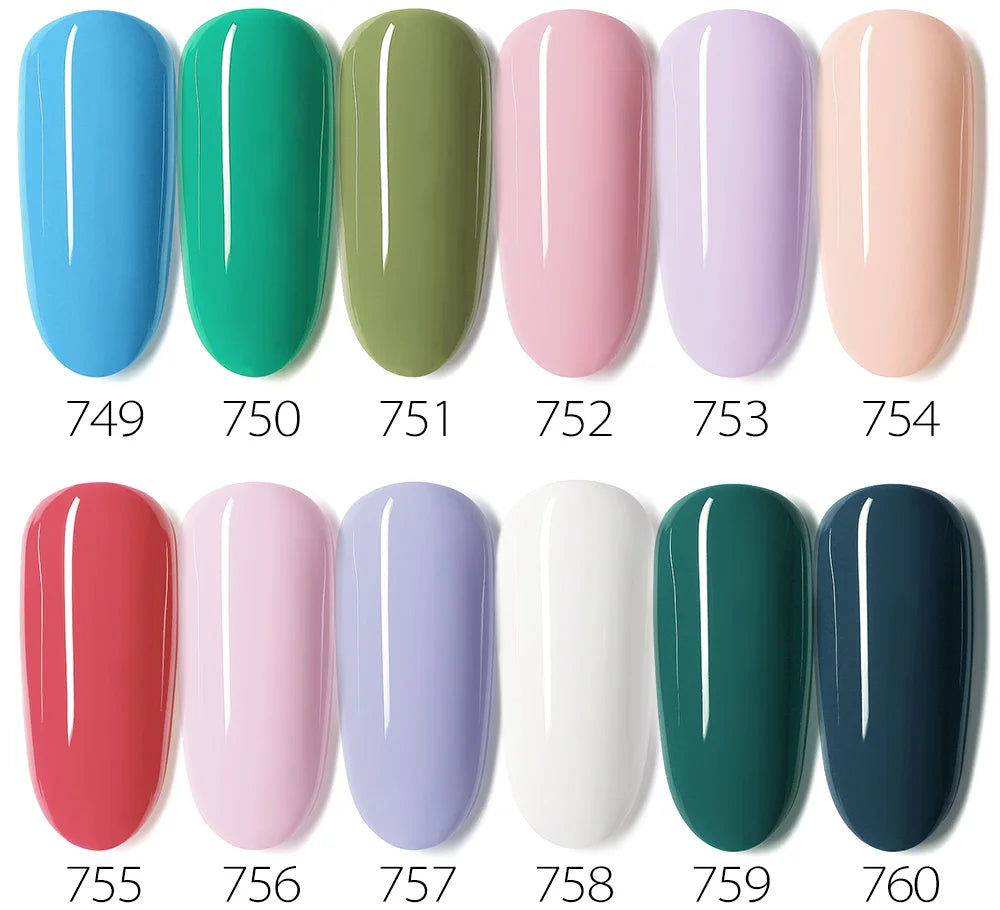 Venalisa Fashion Bling 7.5ml Nude Color Series Soak Off UV LED Nail Gel Polish Cosmetics Nail Manicure Gel Polish Nail Varnish