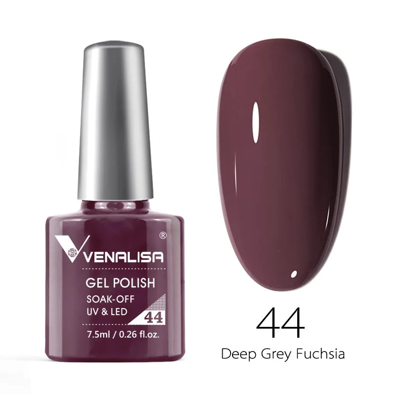 Venalisa Fashion Bling 7.5ml Nude Color Series Soak Off UV LED Nail Gel Polish Cosmetics Nail Manicure Gel Polish Nail Varnish