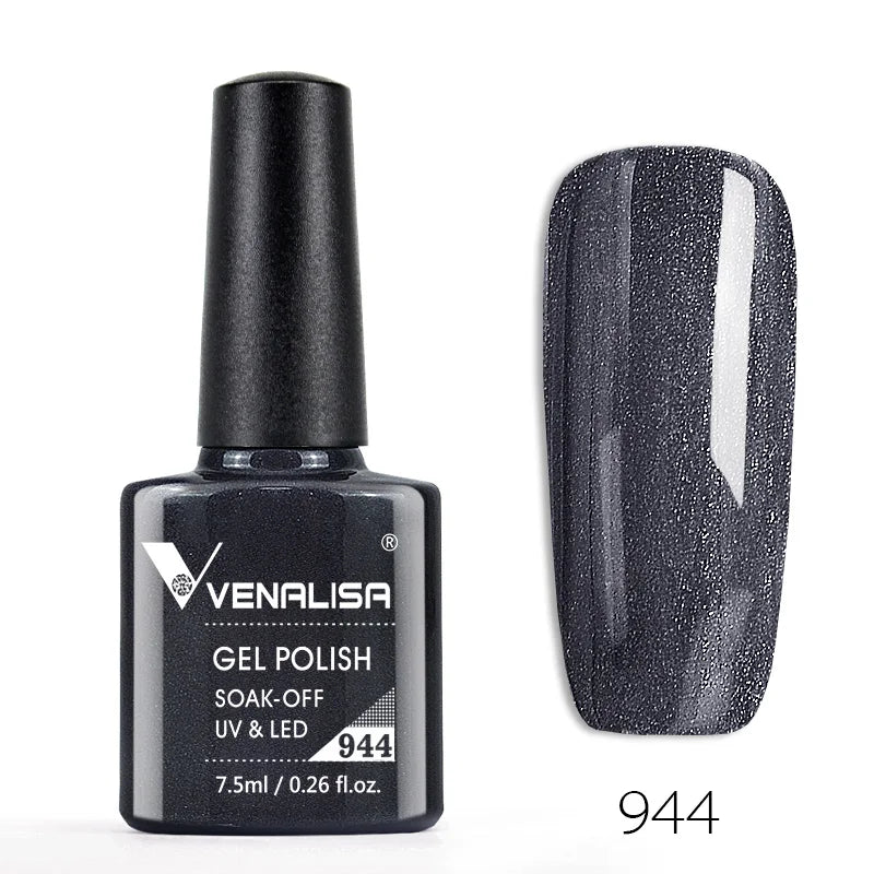 Venalisa Fashion Bling 7.5ml Nude Color Series Soak Off UV LED Nail Gel Polish Cosmetics Nail Manicure Gel Polish Nail Varnish