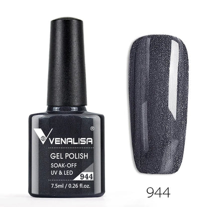 Venalisa Fashion Bling 7.5ml Nude Color Series Soak Off UV LED Nail Gel Polish Cosmetics Nail Manicure Gel Polish Nail Varnish