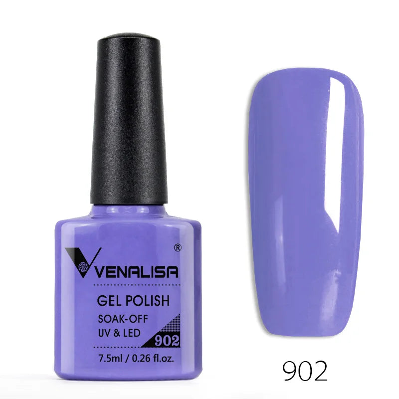 Venalisa Fashion Bling 7.5ml Nude Color Series Soak Off UV LED Nail Gel Polish Cosmetics Nail Manicure Gel Polish Nail Varnish