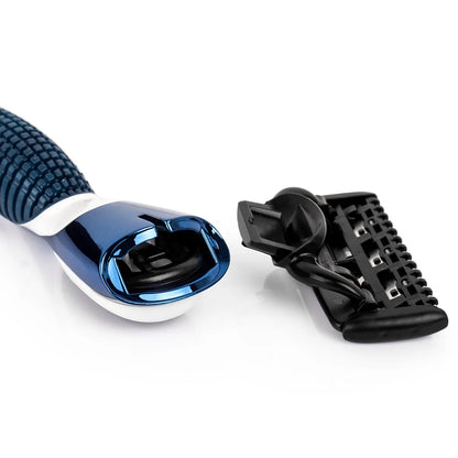 QShave Men Hand Shaving Razor Handle Trimmer Handle, 1PC (Only Handle No Blades)