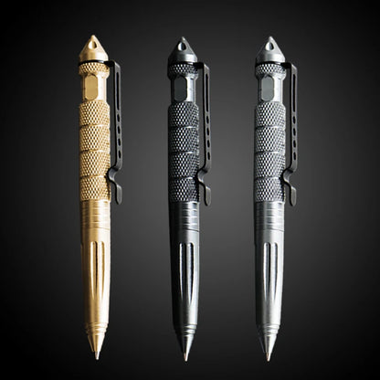 1/8Pcs Tool Pens Multi-functional Pen Tactical Tungsten Steel Rotating Unisex Pen Window Glass Metal Ballpoint Multifunctional