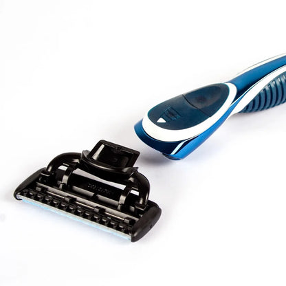 QShave Men Hand Shaving Razor Handle Trimmer Handle, 1PC (Only Handle No Blades)