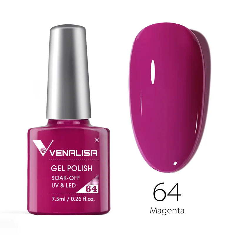 Venalisa Fashion Bling 7.5ml Nude Color Series Soak Off UV LED Nail Gel Polish Cosmetics Nail Manicure Gel Polish Nail Varnish