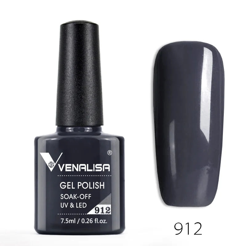 Venalisa Fashion Bling 7.5ml Nude Color Series Soak Off UV LED Nail Gel Polish Cosmetics Nail Manicure Gel Polish Nail Varnish