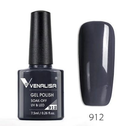 Venalisa Fashion Bling 7.5ml Nude Color Series Soak Off UV LED Nail Gel Polish Cosmetics Nail Manicure Gel Polish Nail Varnish