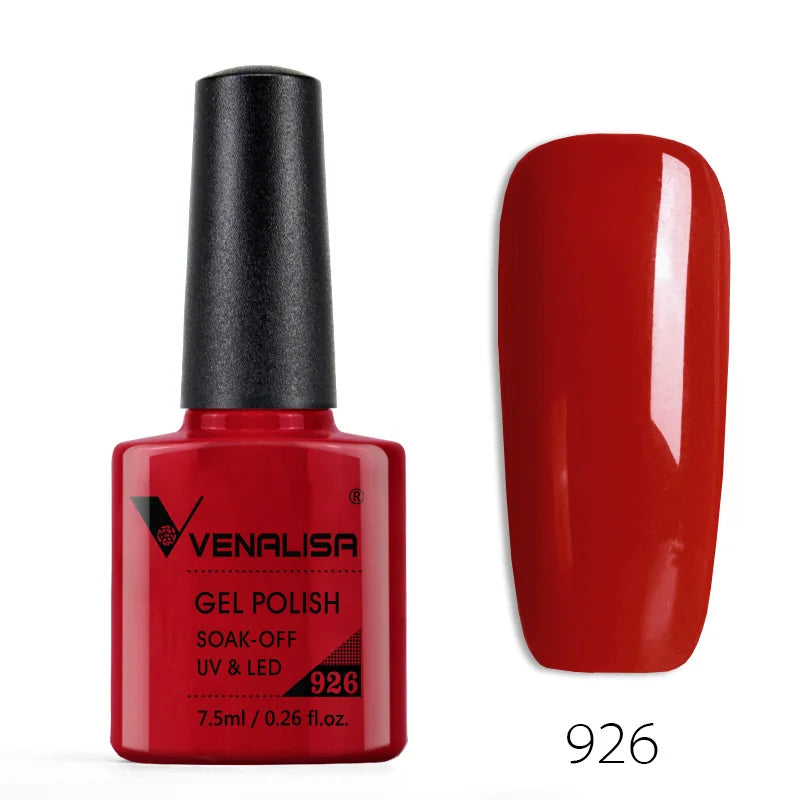 Venalisa Fashion Bling 7.5ml Nude Color Series Soak Off UV LED Nail Gel Polish Cosmetics Nail Manicure Gel Polish Nail Varnish