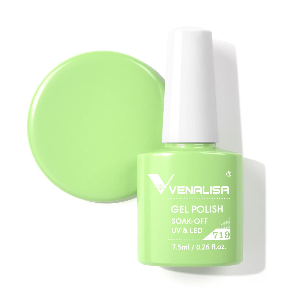 Venalisa Fashion Bling 7.5ml Nude Color Series Soak Off UV LED Nail Gel Polish Cosmetics Nail Manicure Gel Polish Nail Varnish