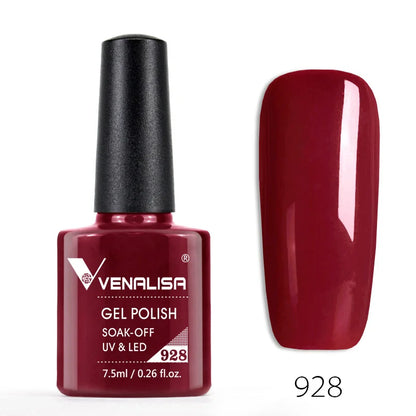 Venalisa Fashion Bling 7.5ml Nude Color Series Soak Off UV LED Nail Gel Polish Cosmetics Nail Manicure Gel Polish Nail Varnish