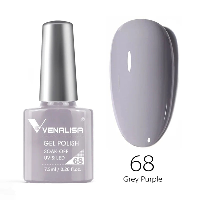 Venalisa Fashion Bling 7.5ml Nude Color Series Soak Off UV LED Nail Gel Polish Cosmetics Nail Manicure Gel Polish Nail Varnish