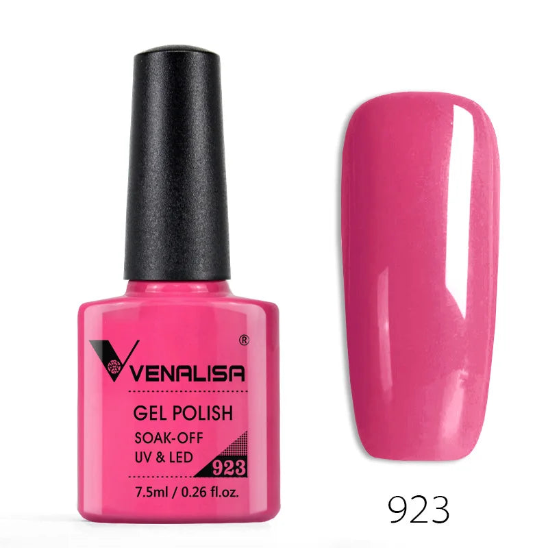 Venalisa Fashion Bling 7.5ml Nude Color Series Soak Off UV LED Nail Gel Polish Cosmetics Nail Manicure Gel Polish Nail Varnish