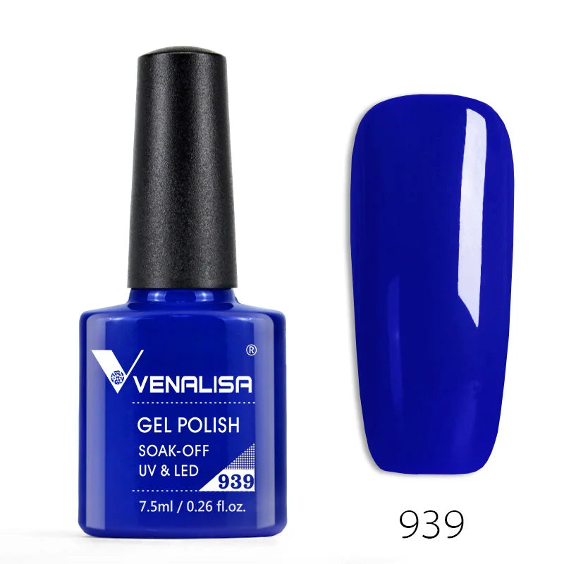 Venalisa Fashion Bling 7.5ml Nude Color Series Soak Off UV LED Nail Gel Polish Cosmetics Nail Manicure Gel Polish Nail Varnish