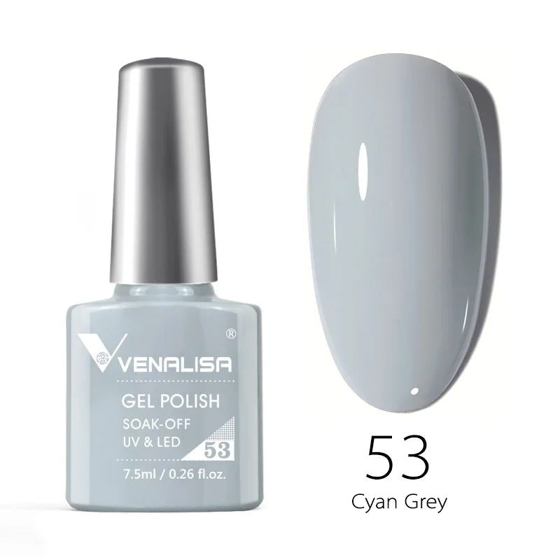 Venalisa Fashion Bling 7.5ml Nude Color Series Soak Off UV LED Nail Gel Polish Cosmetics Nail Manicure Gel Polish Nail Varnish