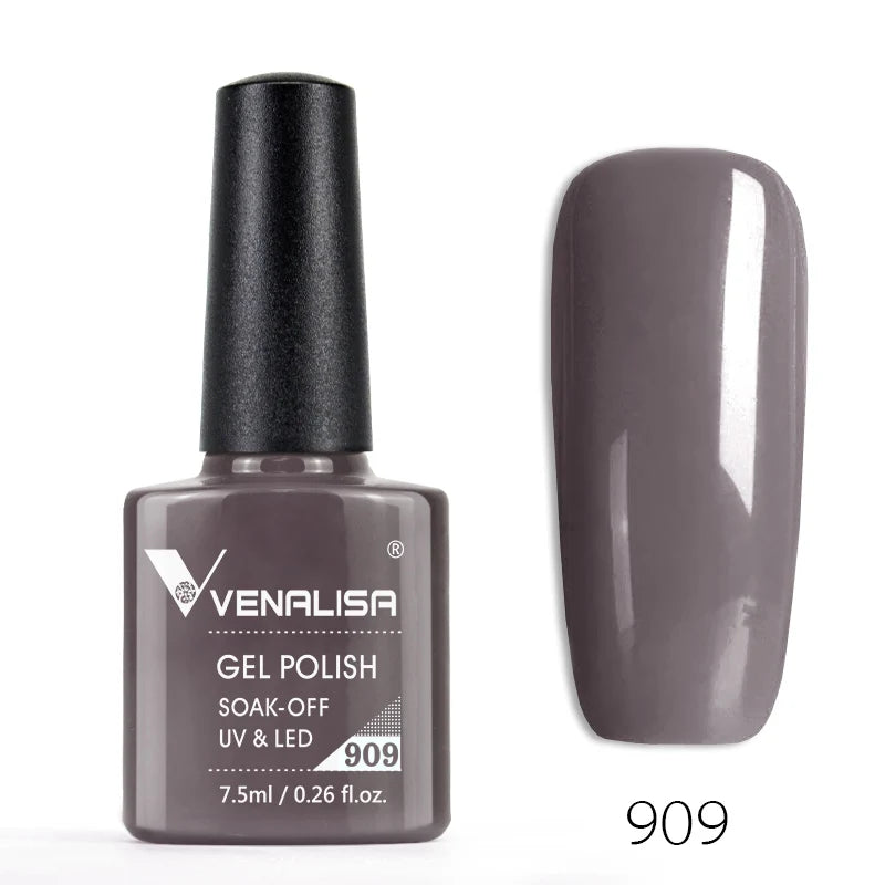 Venalisa Fashion Bling 7.5ml Nude Color Series Soak Off UV LED Nail Gel Polish Cosmetics Nail Manicure Gel Polish Nail Varnish