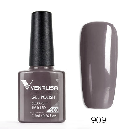 Venalisa Fashion Bling 7.5ml Nude Color Series Soak Off UV LED Nail Gel Polish Cosmetics Nail Manicure Gel Polish Nail Varnish