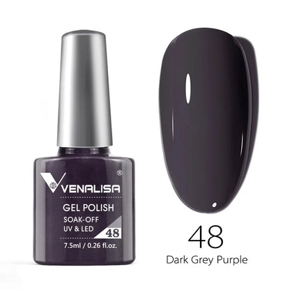 Venalisa Fashion Bling 7.5ml Nude Color Series Soak Off UV LED Nail Gel Polish Cosmetics Nail Manicure Gel Polish Nail Varnish
