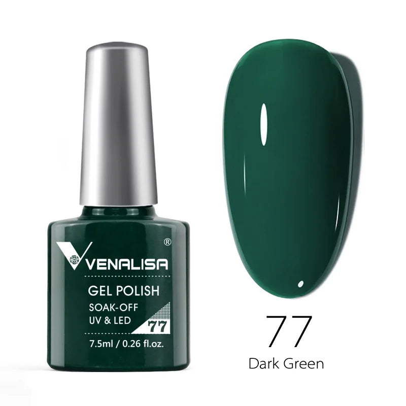 Venalisa Fashion Bling 7.5ml Nude Color Series Soak Off UV LED Nail Gel Polish Cosmetics Nail Manicure Gel Polish Nail Varnish