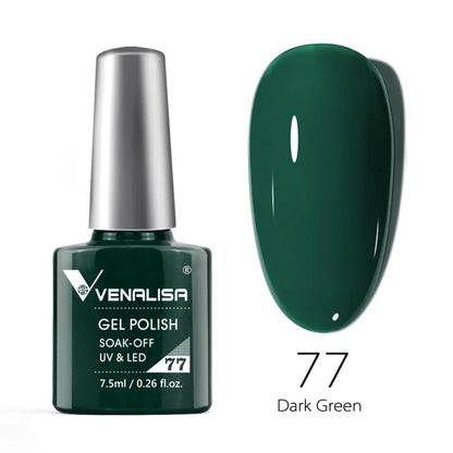 Venalisa Fashion Bling 7.5ml Nude Color Series Soak Off UV LED Nail Gel Polish Cosmetics Nail Manicure Gel Polish Nail Varnish