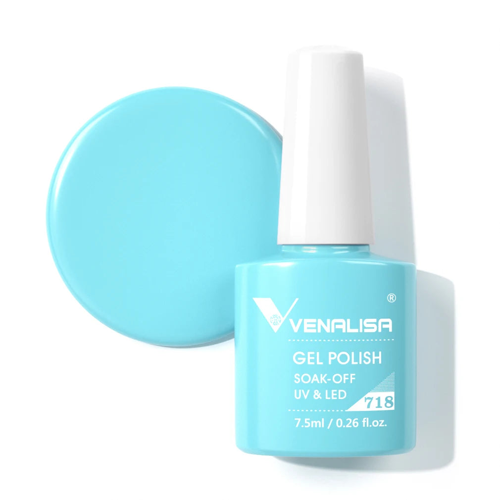 Venalisa Fashion Bling 7.5ml Nude Color Series Soak Off UV LED Nail Gel Polish Cosmetics Nail Manicure Gel Polish Nail Varnish