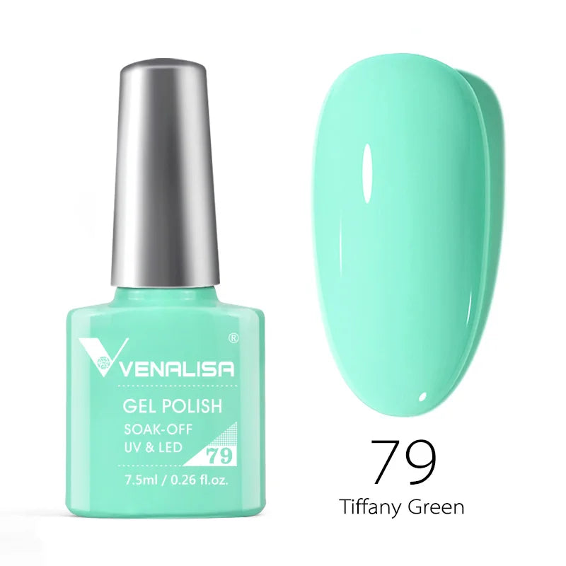 Venalisa Fashion Bling 7.5ml Nude Color Series Soak Off UV LED Nail Gel Polish Cosmetics Nail Manicure Gel Polish Nail Varnish